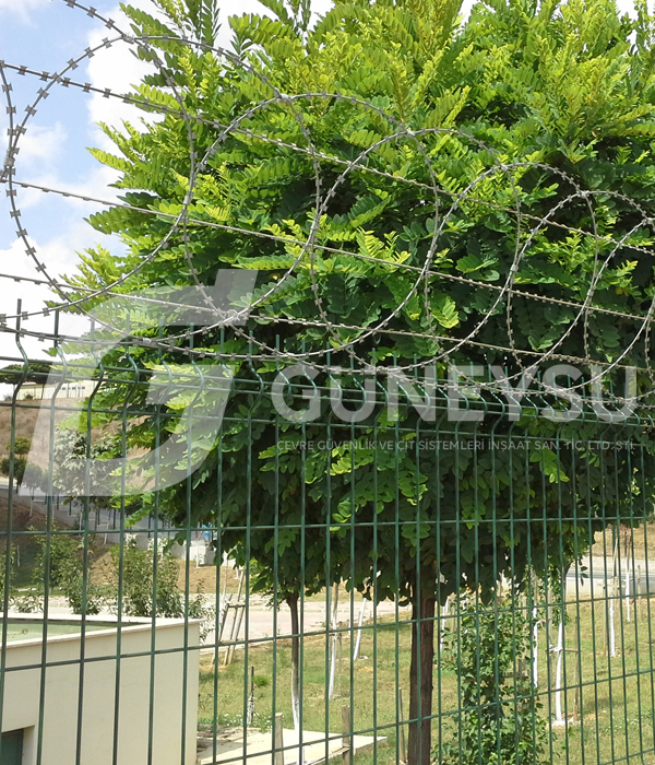Güneysu,çit,panel çit , Jiletli Tel,Düzlemsel Jiletli Tel