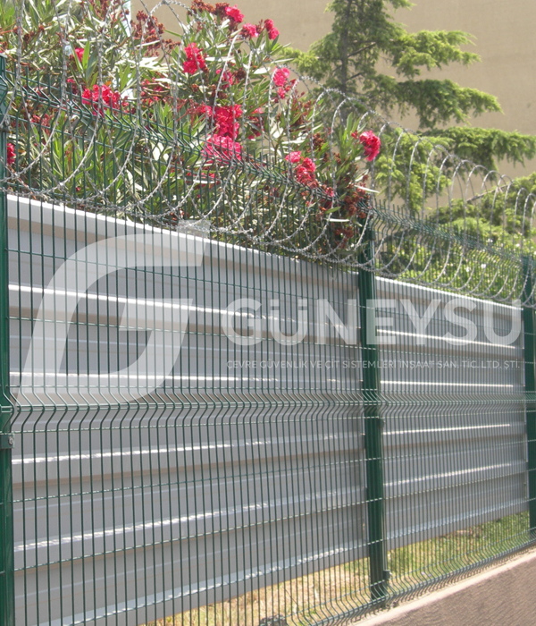 Güneysu,çit,panel çit , Jiletli Tel,Düzlemsel Jiletli Tel
